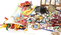20TH C. TRAVEL SOUVENIR LOT - DECOR, TRINKETS, & MORE
