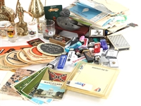20TH C. TRAVEL SOUVENIR LOT - DECOR, TRINKETS, & MORE