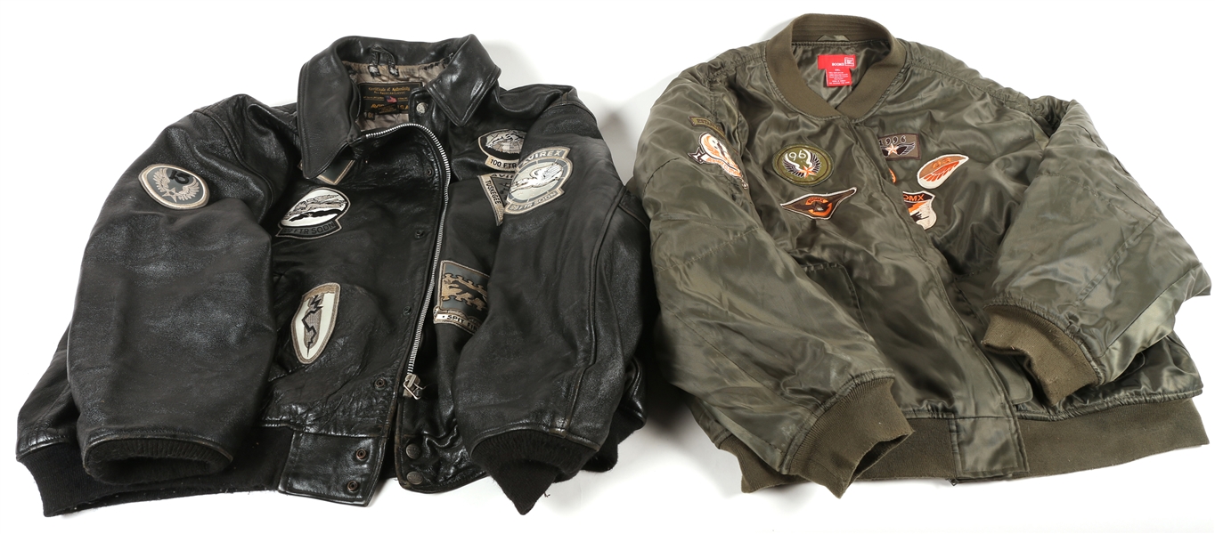 CIVILIAN BRAND BOMBER JACKETS LOT OF 2