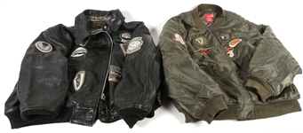 CIVILIAN BRAND BOMBER JACKETS LOT OF 2
