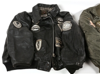 CIVILIAN BRAND BOMBER JACKETS LOT OF 2
