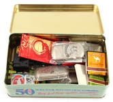 CAMEL CIGARETTES PROMOTIONAL TINS, LIGHTERS, & MORE