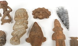 INDIGENOUS INSPIRED DESK TOP ACCESSORIES LOT OF 12