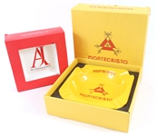 MONTECRISTO & AJ FERNANDEZ PORCELAIN CIGAR ASHTRAYS