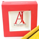 MONTECRISTO & AJ FERNANDEZ PORCELAIN CIGAR ASHTRAYS