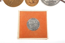 INTERNATIONAL COMMEMORATION MEDALLIONS LOT OF 7