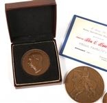 INTERNATIONAL COMMEMORATION MEDALLIONS LOT OF 7