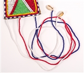 MAASAI BEADED WEDDING COLLARS LOT OF 2