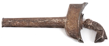 MOHD SALLEH & SONS MALAYSIAN COIN SILVER KRIS DAGGER