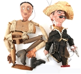 FOLK ART MARIONETTE PUPPETS