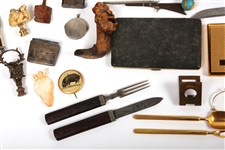 SMOKING PIPES, LIGHTERS, CIGAR CUTTER & OTHER