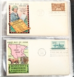 MID-20TH C. INTERNATIONAL FIRST DAY COVER AND STAMP LOT
