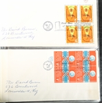 MID-20TH C. INTERNATIONAL FIRST DAY COVER AND STAMP LOT