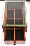 WOOD FRAMED DISPLAY CASE LOT OF 5