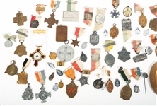 INTERNATIONAL MEDALS, PINS, PENDANTS, AND CHARMS