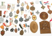 INTERNATIONAL MEDALS, PINS, PENDANTS, AND CHARMS