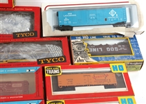 HO GAUGE TRAIN CARS - TYCO, LIFE-LIKE, AHM, & MORE