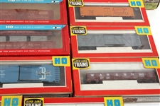 HO GAUGE TRAIN CARS - TYCO, LIFE-LIKE, AHM, & MORE
