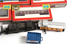 HO GAUGE TRAIN CARS - TYCO, LIFE-LIKE, AHM, & MORE