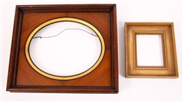 20TH C. WOODEN FRAMES - LOT OF 2