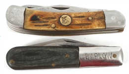 2-BLADE FOLDING POCKETKNIVES - LOT OF 2