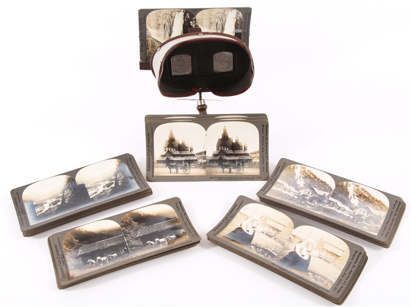 KEYSTONE VIEW COMPANY NORWAY STEREOVIEWS & STEREOVIEWER