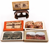 STEREOVIEWER AND STEREOVIEWS - LOT OF 100 IMAGES