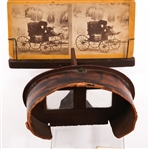 STEREOVIEWER AND STEREOVIEWS - LOT OF 100 IMAGES