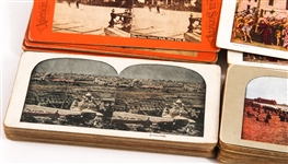 STEREOVIEWER AND STEREOVIEWS - LOT OF 100 IMAGES