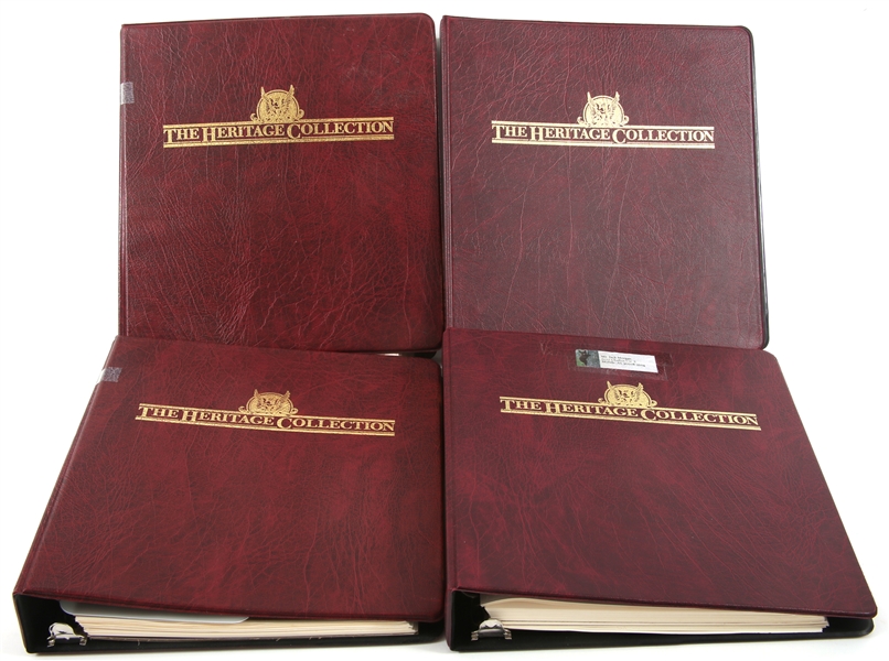 STAMPS PHILATELIC COLLECTION - 4 ALBUMS