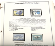 STAMPS PHILATELIC COLLECTION - 4 ALBUMS