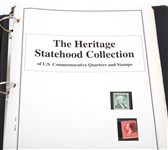 STAMPS PHILATELIC COLLECTION - 4 ALBUMS