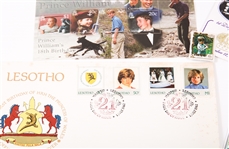 PRINCESS DIANA ROYAL WEDDING & FAMILY STAMPS & MORE