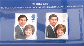 PRINCESS DIANA ROYAL WEDDING & FAMILY STAMPS & MORE
