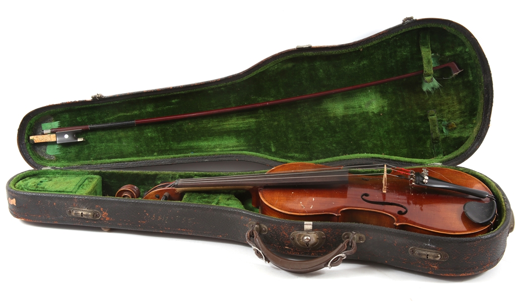 ANTONIUS STRADIVARIUS CREMONENSIS VIOLIN COPY WITH CASE