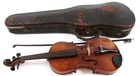 ANTONIUS STRADIVARIUS CREMONENSIS VIOLIN COPY WITH CASE