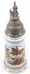 GERMAN ROYAL BAVARIAN 5TH CAVALRY REG PORCELAIN STEIN