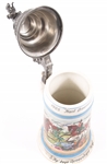 GERMAN ROYAL BAVARIAN 5TH CAVALRY REG PORCELAIN STEIN
