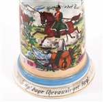 GERMAN ROYAL BAVARIAN 5TH CAVALRY REG PORCELAIN STEIN