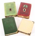 BOOK FORM COIN BANKS - LOT OF 4