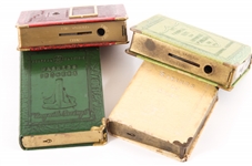 BOOK FORM COIN BANKS - LOT OF 4