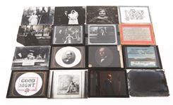 GLASS PLATE NEGATIVES & GLASS LANTERN SLIDES