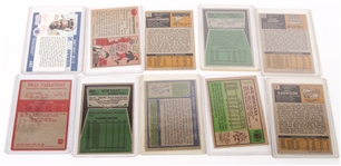 FOOTBALL TRADING CARDS TOPPS, NFL, P.C.G.C - LOT OF 10