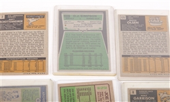 FOOTBALL TRADING CARDS TOPPS, NFL, P.C.G.C - LOT OF 10