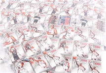 1996 FLEER TEXACO USA BASKETBALL CARDS - LOT OF 454