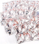1996 FLEER TEXACO USA BASKETBALL CARDS - LOT OF 454
