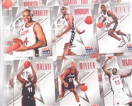 1996 FLEER TEXACO USA BASKETBALL CARDS - LOT OF 454