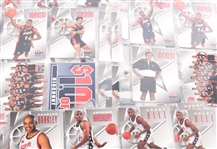 1996 FLEER TEXACO USA BASKETBALL CARDS - LOT OF 454