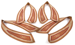 C.E. WARD COMPANY ODD FELLOWS COLLARS - LOT OF 4