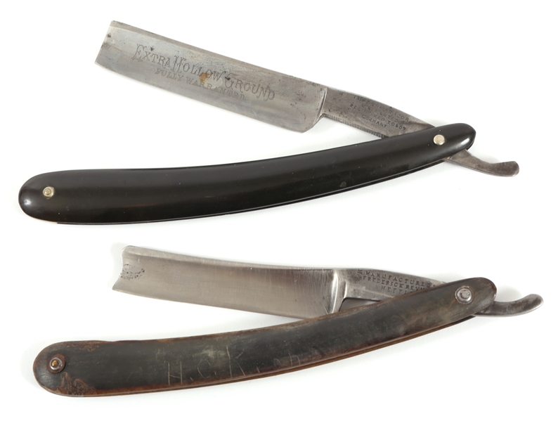 IMPERIAL, FREDERICK REYNOLDS STRAIGHT RAZORS - LOT OF 2